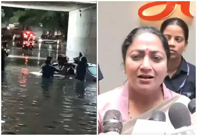दिल्ली में बारिश के बाद जलभराव की समस्या पर सीएम रेखा गुप्ता का बयान
