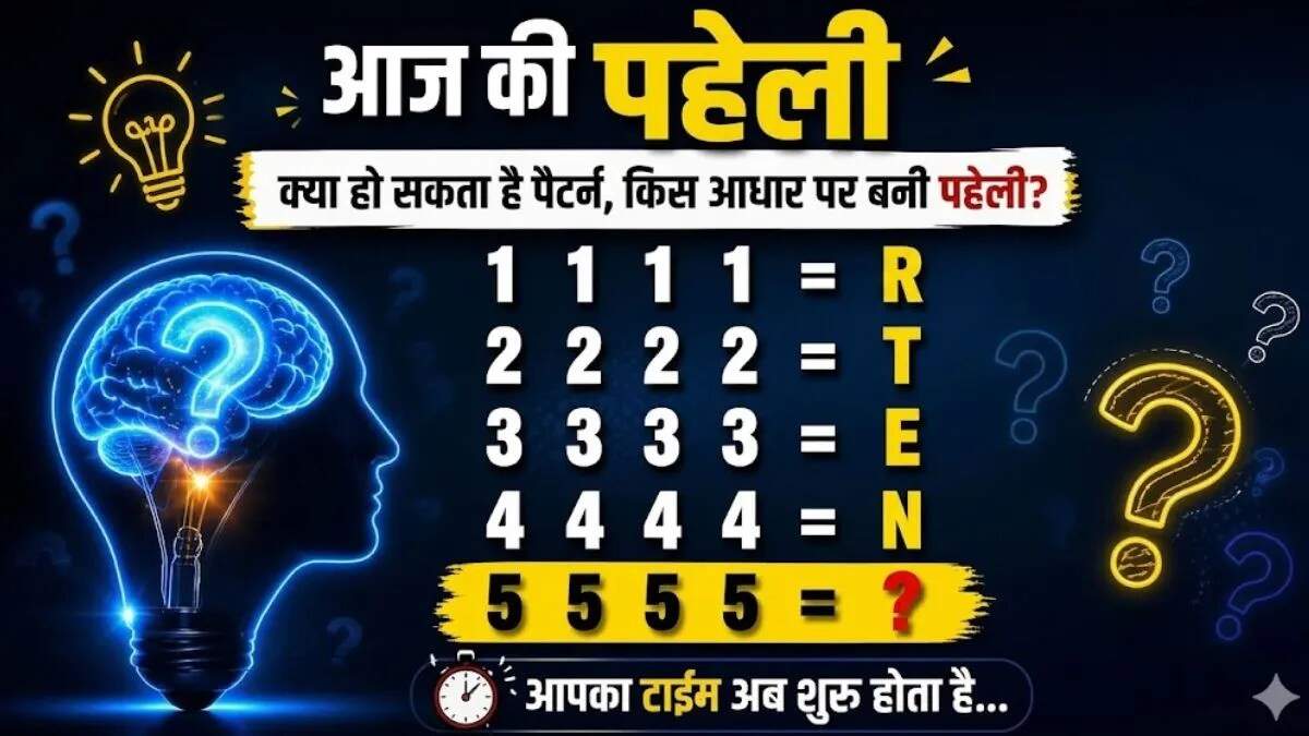 सोशल मीडिया पर वायरल पहेली: क्या आप इसका सही उत्तर दे सकते हैं?