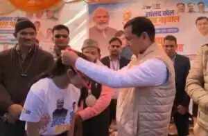 भाजपा सांसद अनिल बलुनी ने टेबल टेनिस फाइनल के विजेताओं को किया सम्मानित