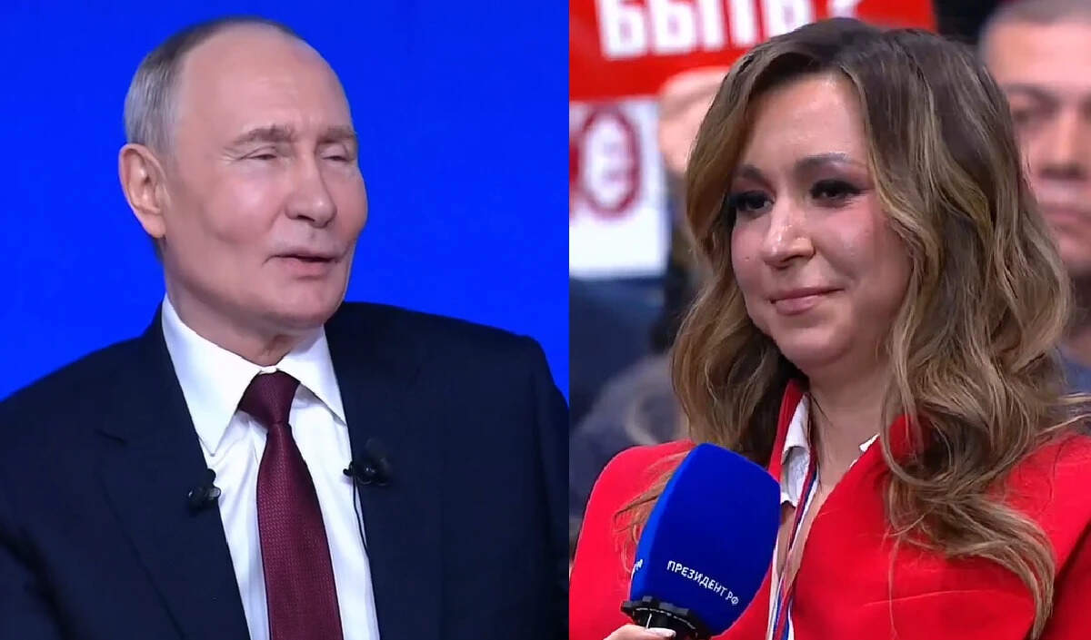 पुतिन की वार्षिक प्रेस कॉन्फ्रेंस में व्यक्तिगत सवालों का सामना