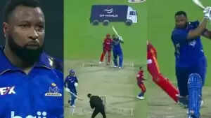 कीरोन पोलार्ड ने ILT20 में एक ओवर में जड़े 30 रन, वीडियो हुआ वायरल