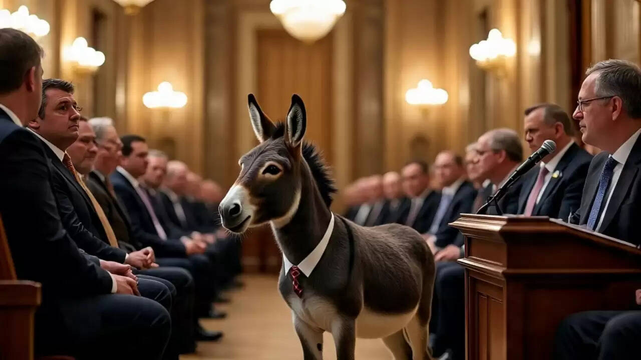 पाकिस्तान की संसद में गधे की एंट्री: क्या है इस मजेदार घटना का सच?