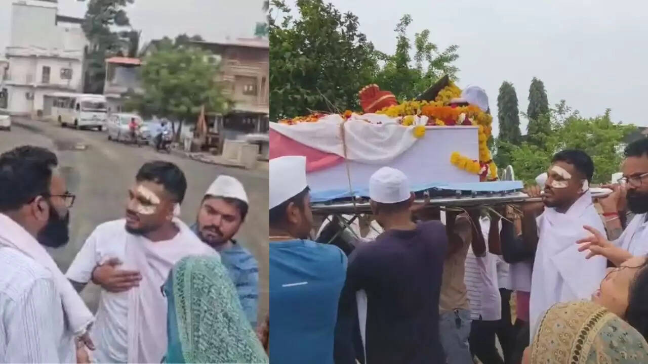 अहमदाबाद विमान हादसे के एकमात्र जीवित बचे व्यक्ति ने भाई को दी अंतिम विदाई