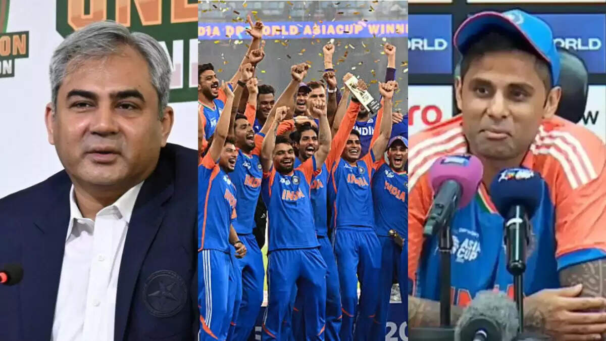 सूर्यकुमार यादव की कप्तानी में भारत ने जीता एशिया कप, ट्रॉफी लेने से किया इनकार