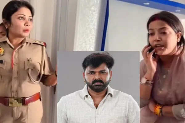 पवन सिंह की पत्नी ज्योति का लखनऊ में हाई-वोल्टेज ड्रामा