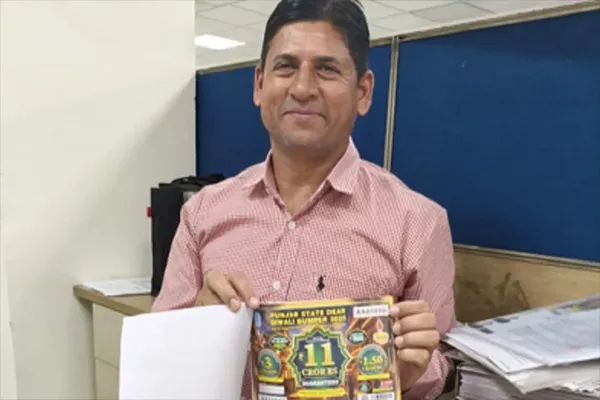 डेराबस्सी के जसविंदर सिंह बने करोड़पति, जीते 1 करोड़ रुपये का लॉटरी इनाम