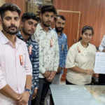 जींद में एबीवीपी ने छात्रा के साथ दुष्कर्म के मामले में ज्ञापन सौंपा