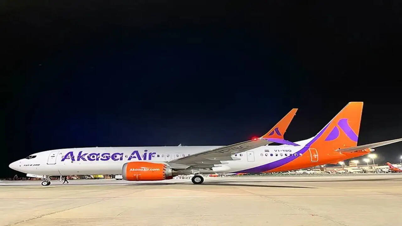 अकासा एयर का बेड़ा 40 विमानों तक पहुंचा, नया बोइंग 737 मैक्स शामिल