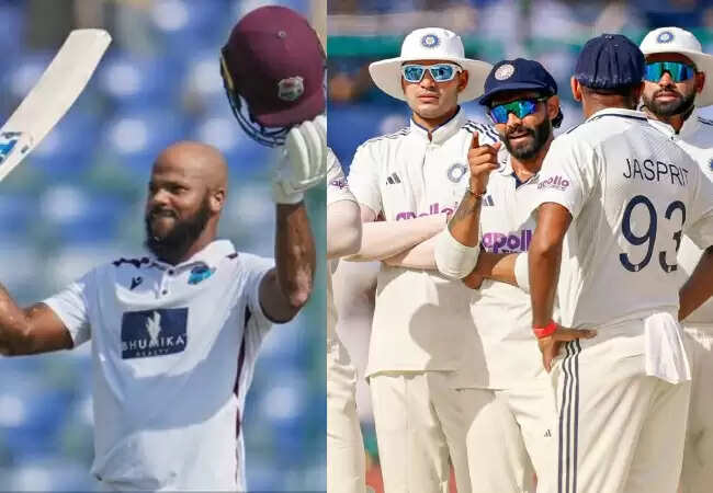 भारत बनाम वेस्टइंडीज: चौथे दिन जॉन कैंपबेल का पहला टेस्ट शतक