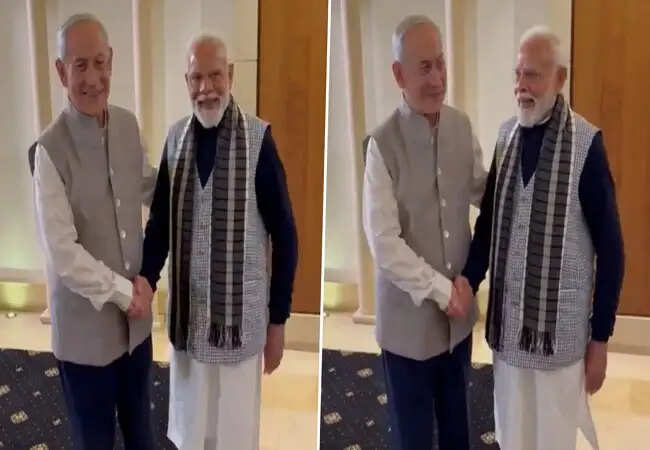 प्रधानमंत्री मोदी की इजरायल यात्रा: नेतन्याहू ने पहना नेहरू जैकेट