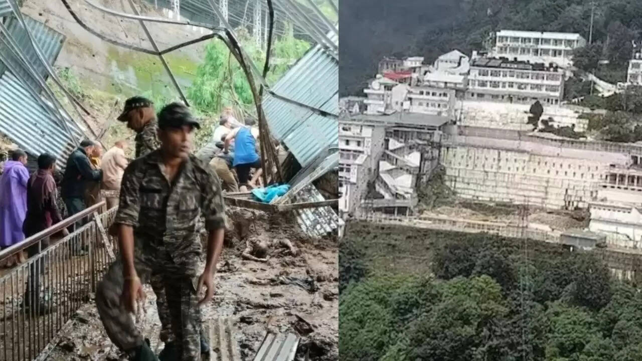 जम्मू में भूस्खलन: माता वैष्णो देवी यात्रा मार्ग पर हुआ बड़ा हादसा