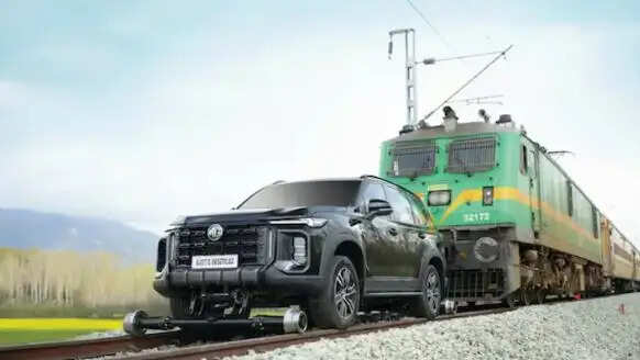 MG Majestor SUV ने खींचा 406 टन का ट्रेन, बना नया विश्व रिकॉर्ड