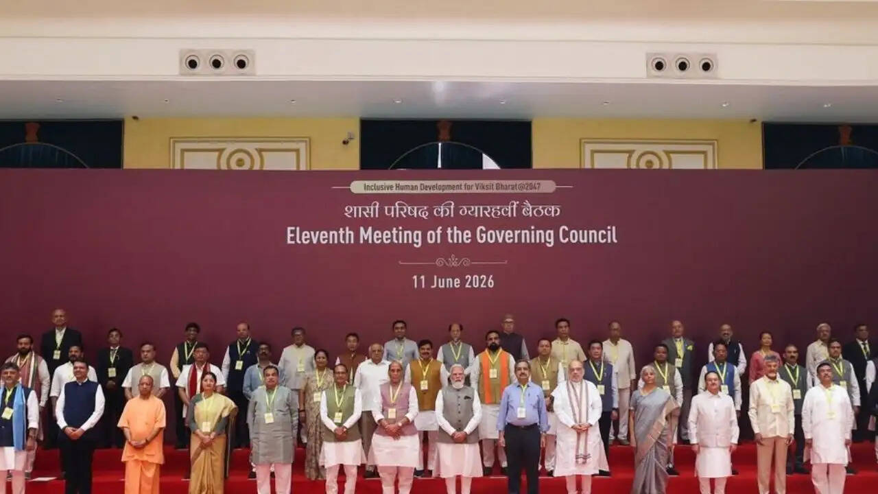 प्रधानमंत्री मोदी की अध्यक्षता में नीति आयोग की 11वीं गवर्निंग काउंसिल बैठक