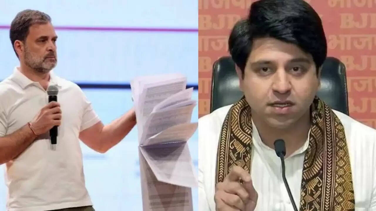 कर्नाटक सर्वे रिपोर्ट: बीजेपी ने राहुल गांधी के आरोपों को किया खारिज