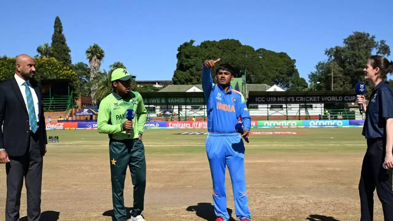 भारत-पाकिस्तान U-19 टी-20 विश्व कप मैच में टॉस पर खटास