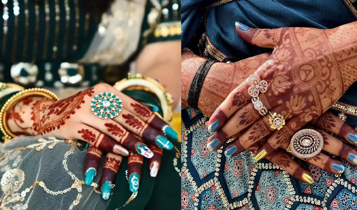 शादी के सीजन के लिए बेहतरीन नेल आर्ट डिज़ाइन