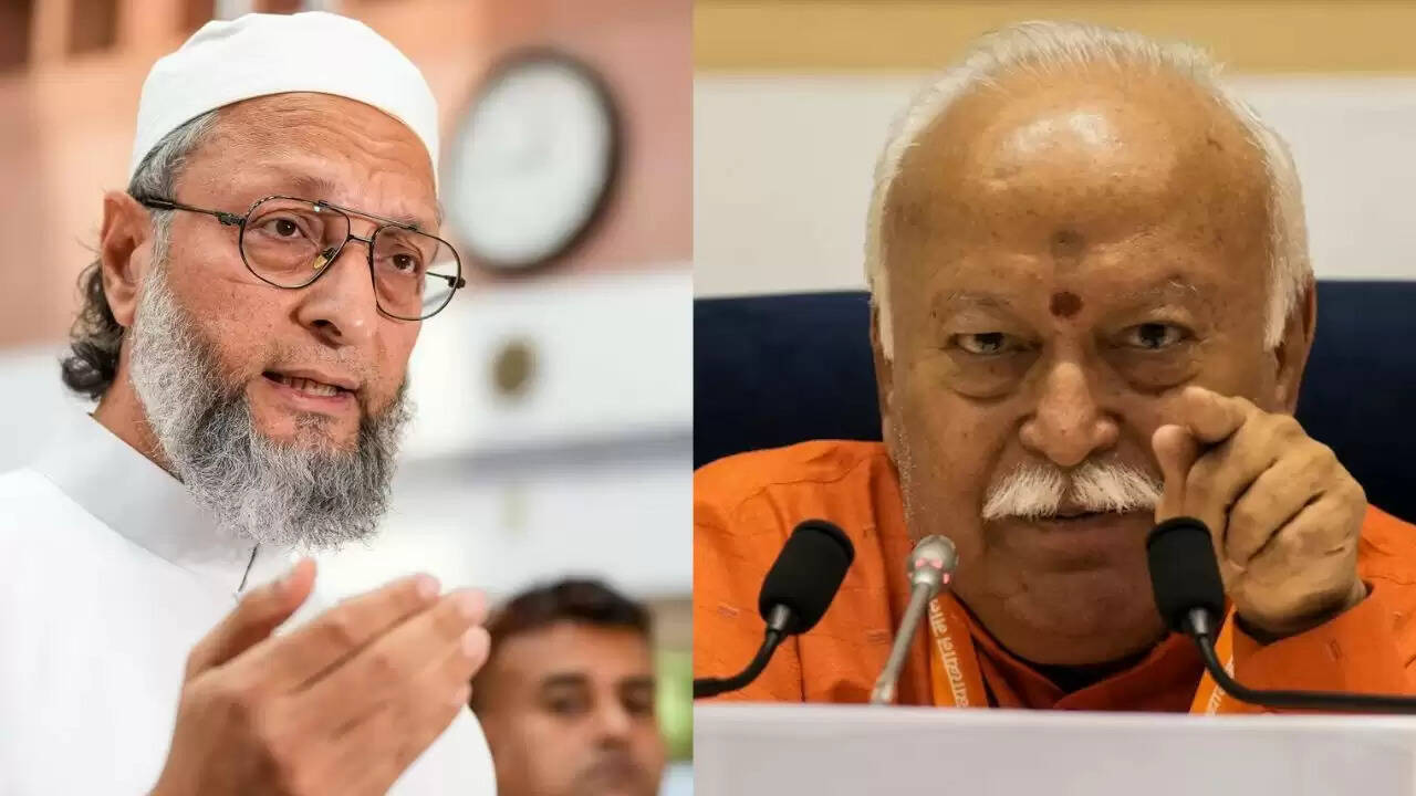 ओवैसी का मोहन भागवत के बयान पर कड़ा जवाब