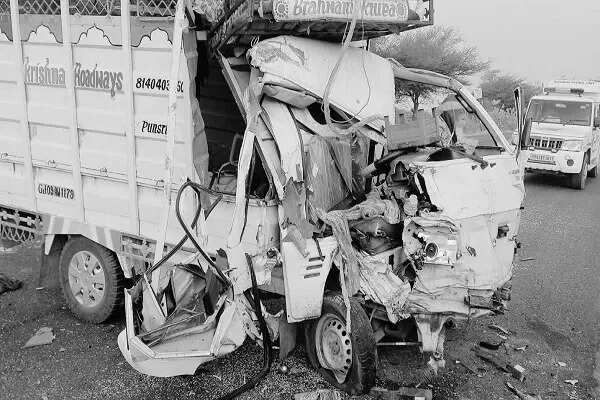 जोधपुर में सड़क दुर्घटना: रामदेवरा जा रहे श्रद्धालुओं की मौत