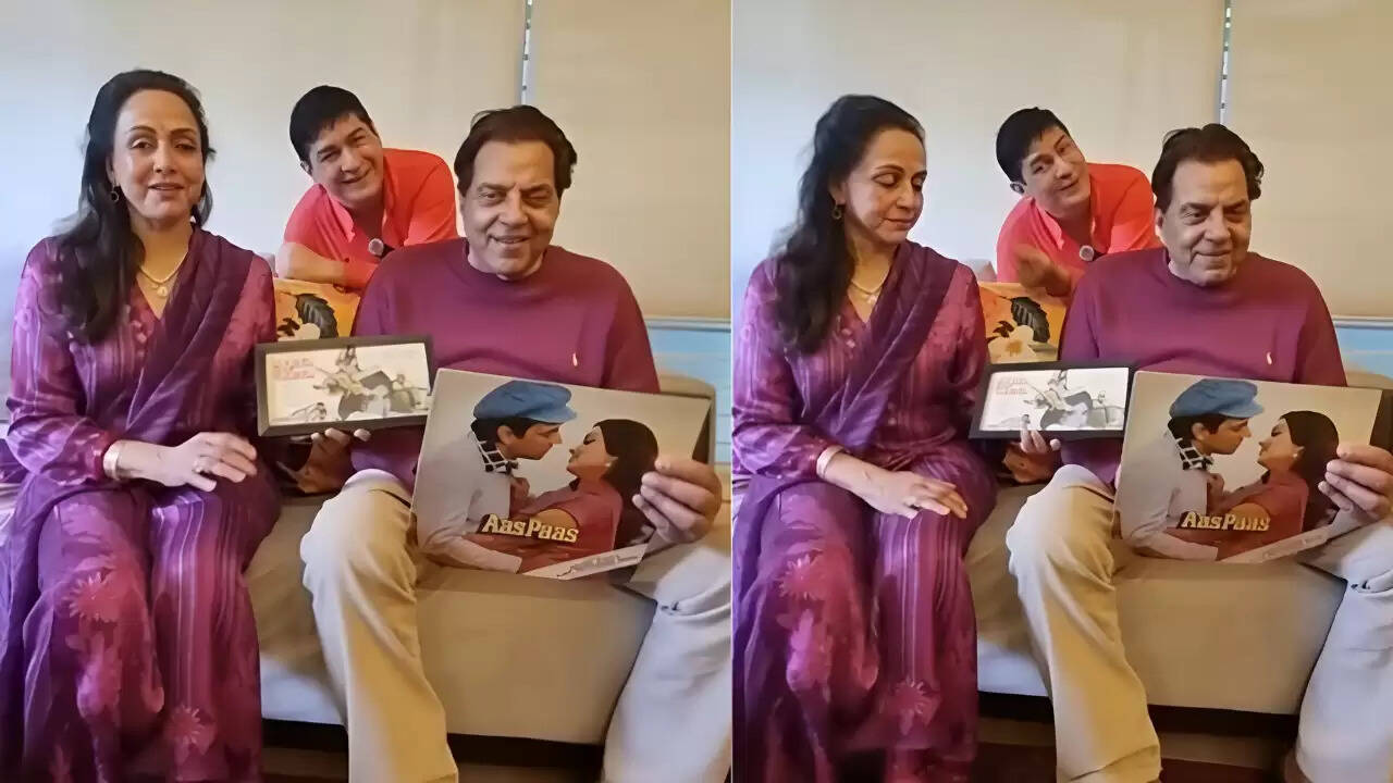 धर्मेंद्र और हेमा मालिनी का भावुक वीडियो हुआ वायरल