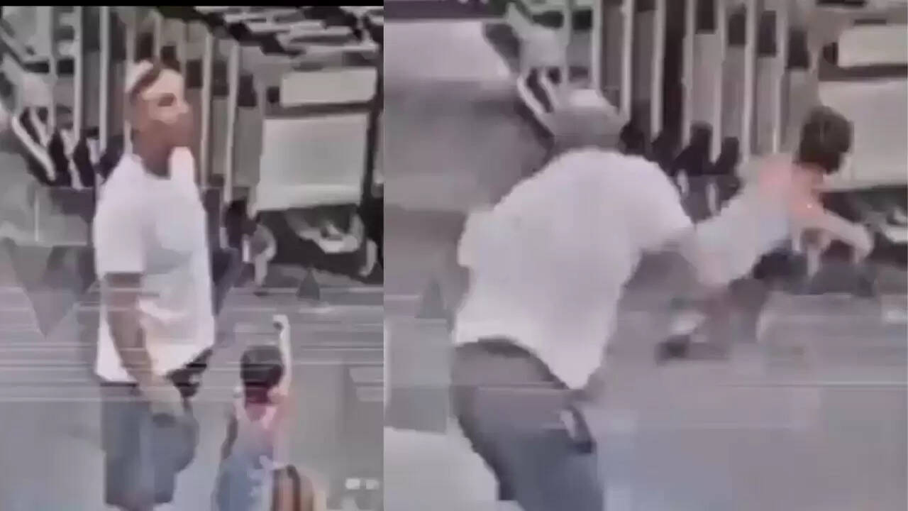 मॉस्को एयरपोर्ट पर ईरानी बच्चे पर हमला: वीडियो वायरल