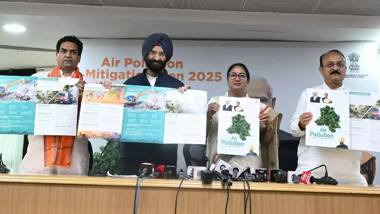 दिल्ली में वायु प्रदूषण निवारण योजना 2025 की शुरुआत