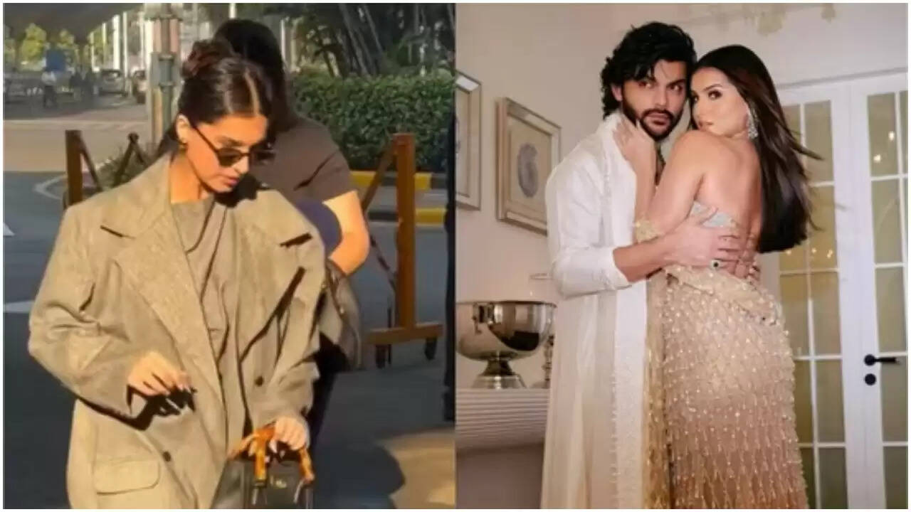 तारा सुतारिया का मुंबई एयरपोर्ट पर गंभीर अंदाज, ब्रेकअप की अटकलें बढ़ीं