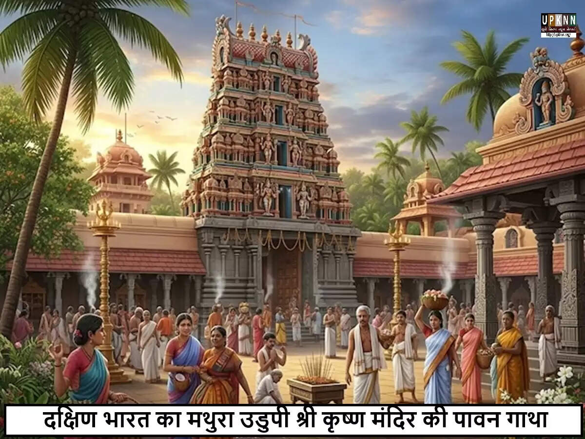उडुपी श्री कृष्ण मंदिर: दक्षिण भारत का पावन स्थल