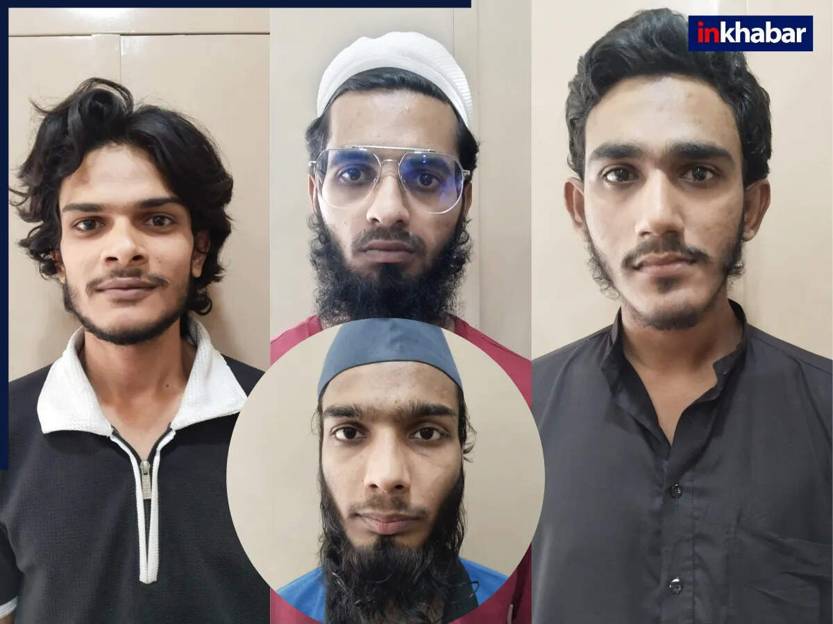 गुजरात एटीएस ने अलकायदा से जुड़े चार आतंकियों को किया गिरफ्तार
