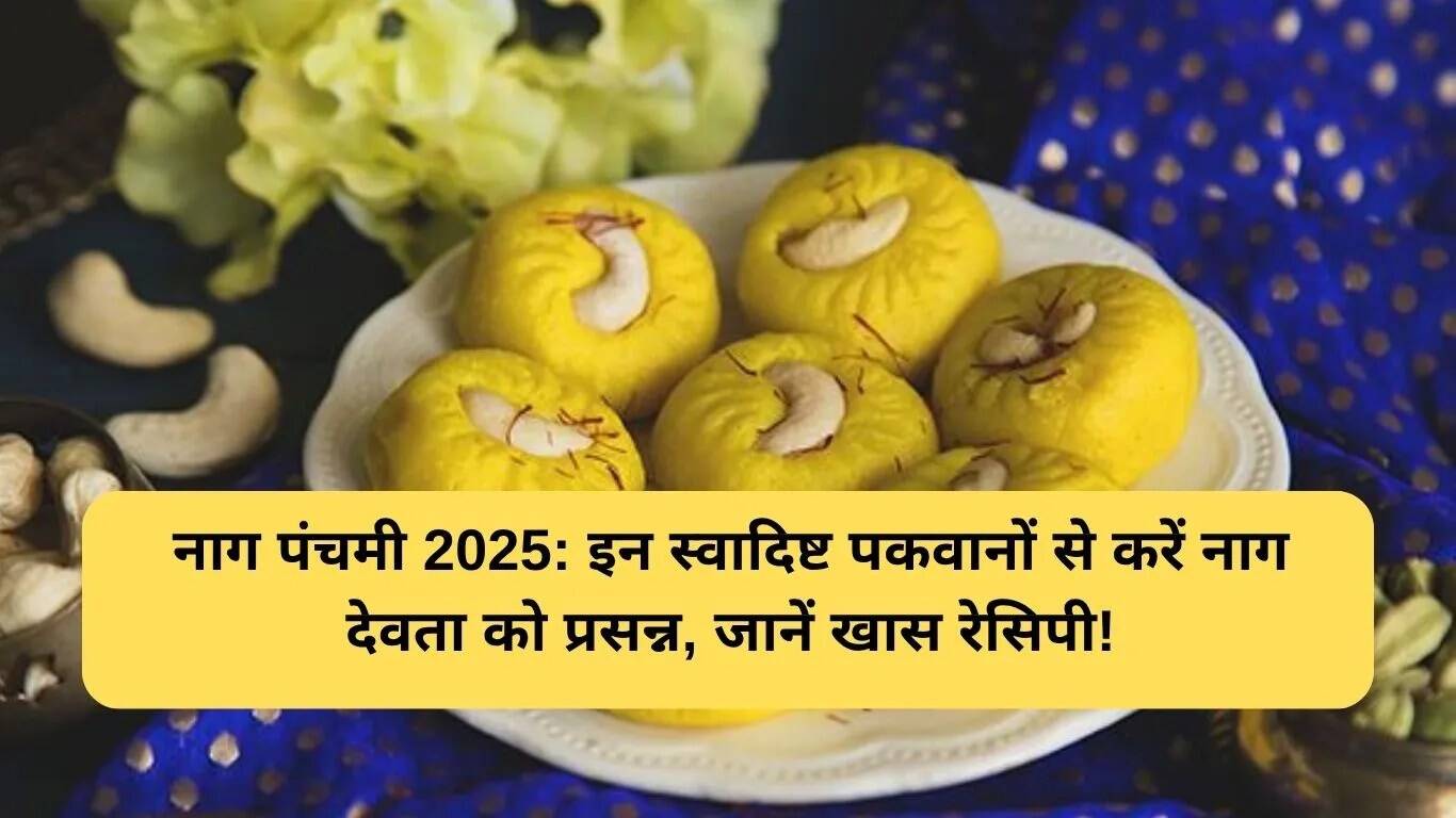 नाग पंचमी 2025: विशेष व्यंजन और सरल रेसिपीज़