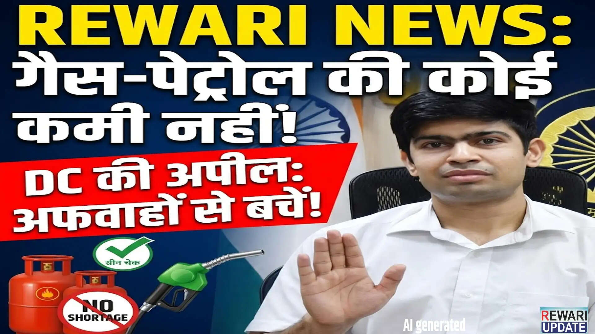 जिला प्रशासन ने गैस, पेट्रोल और डीजल की आपूर्ति को सामान्य बताया