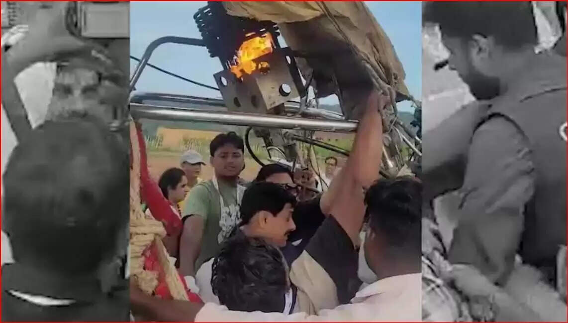 मध्य प्रदेश के मुख्यमंत्री मोहन यादव की हॉट एयर बैलून में आग लगने की घटना टली