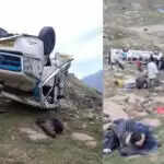 हरियाणा के पर्यटकों का ट्रैवलर हिमाचल में पलटा, दो की मौत