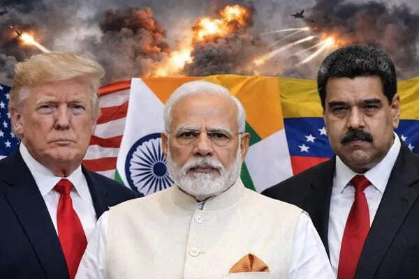 भारत ने वेनेजुएला की स्थिति पर चिंता जताई, शांति की अपील की