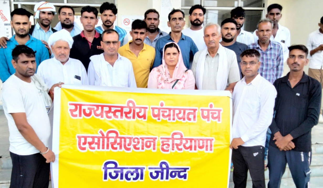 जींद: सीएम को ज्ञापन भेज पंचों ने मांगे सरपंचों की तरह अधिकार