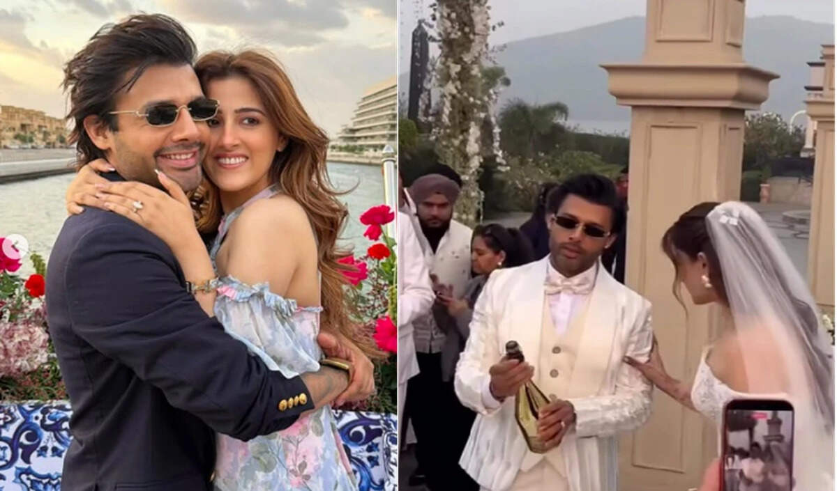 कृति सेनन की बहन नुपुर ने स्टेबिन बेन से की शादी, सोशल मीडिया पर छाई तस्वीरें