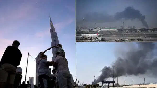 दुबई में ईरान का ड्रोन हमला, सभी उड़ानें रद्द