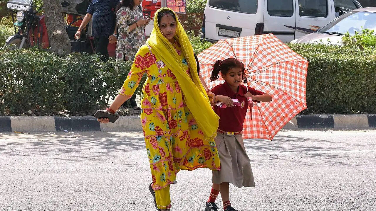 भारत में मौसम की दोहरी तस्वीर: गर्मी और बारिश का अलर्ट
