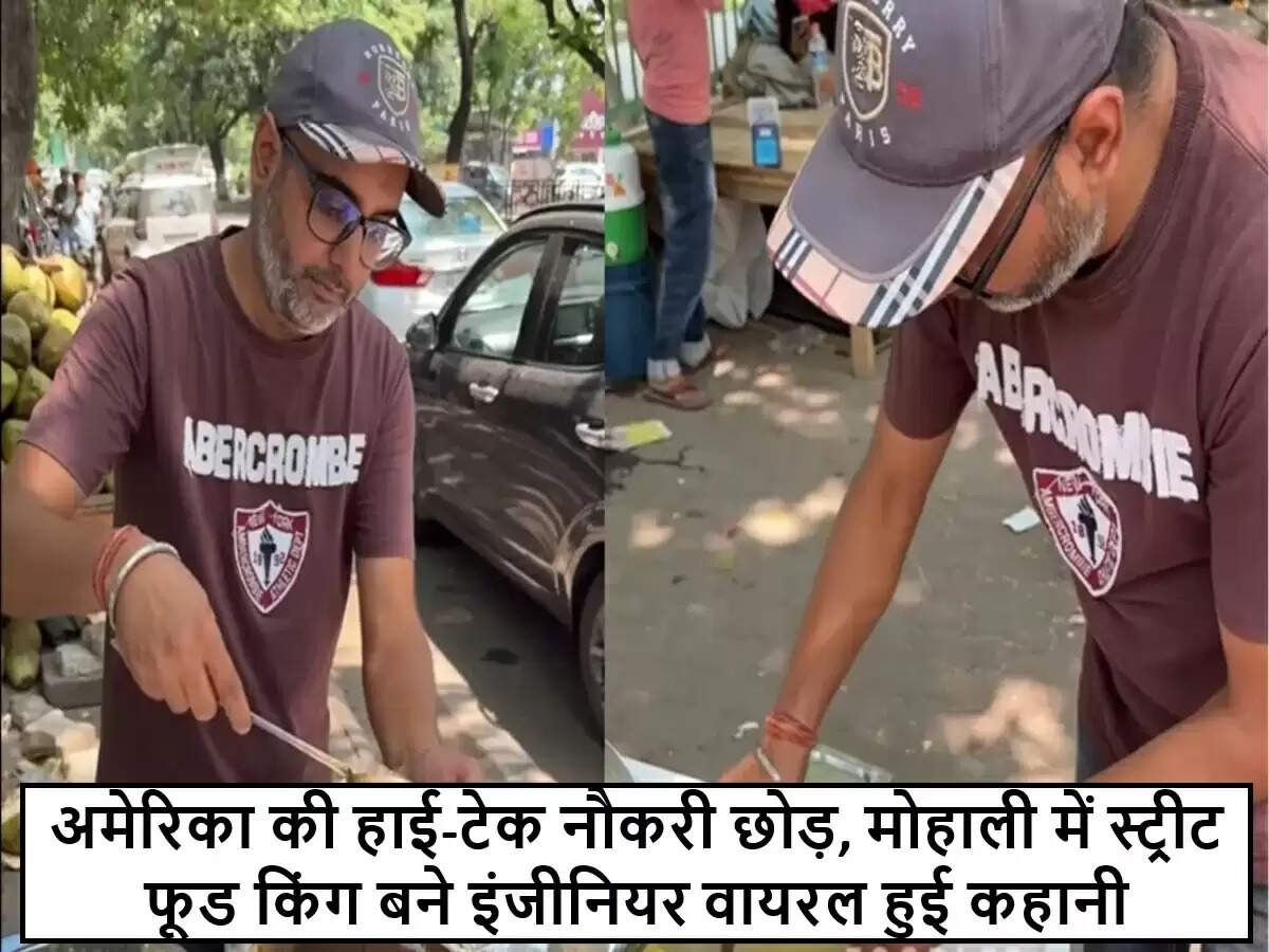 अमेरिका से लौटकर मोहाली में स्ट्रीट फूड व्यवसाय शुरू करने वाले इंजीनियर की प्रेरणादायक कहानी