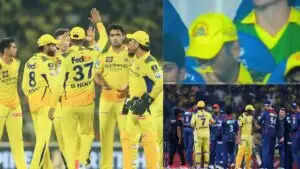 MS Dhoni का मजेदार वीडियो वायरल, मैच के दौरान नाक पोंछते हुए आए नजर