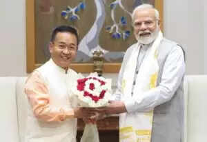 सिक्किम के मुख्यमंत्री ने पीएम मोदी से की महत्वपूर्ण बैठक