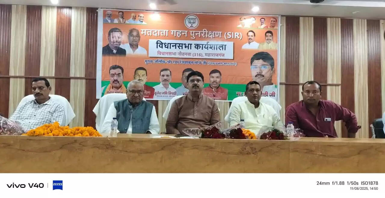 मतदाता सूची के पुनरीक्षण पर कार्यशाला का आयोजन