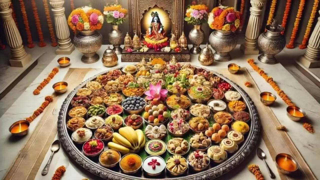 जन्माष्टमी 2025: भगवान कृष्ण के लिए छप्पन भोग की विशेष परंपरा