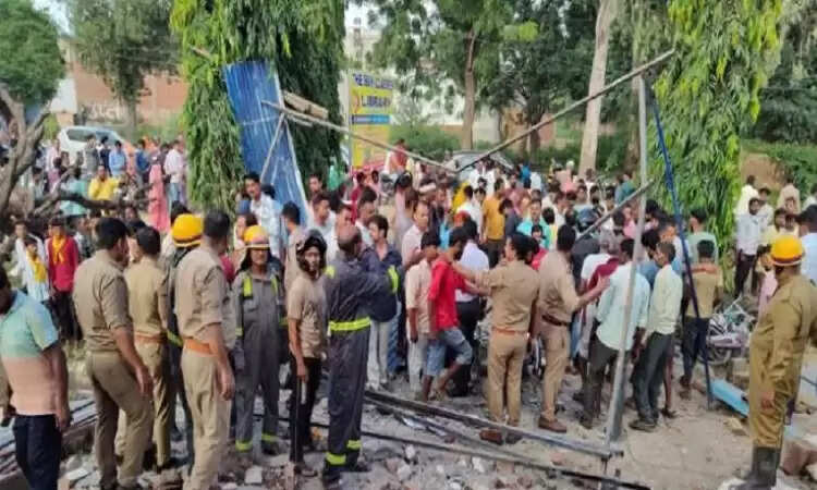 फर्रुखाबाद में कोचिंग सेंटर में विस्फोट, दो बच्चों की मौत