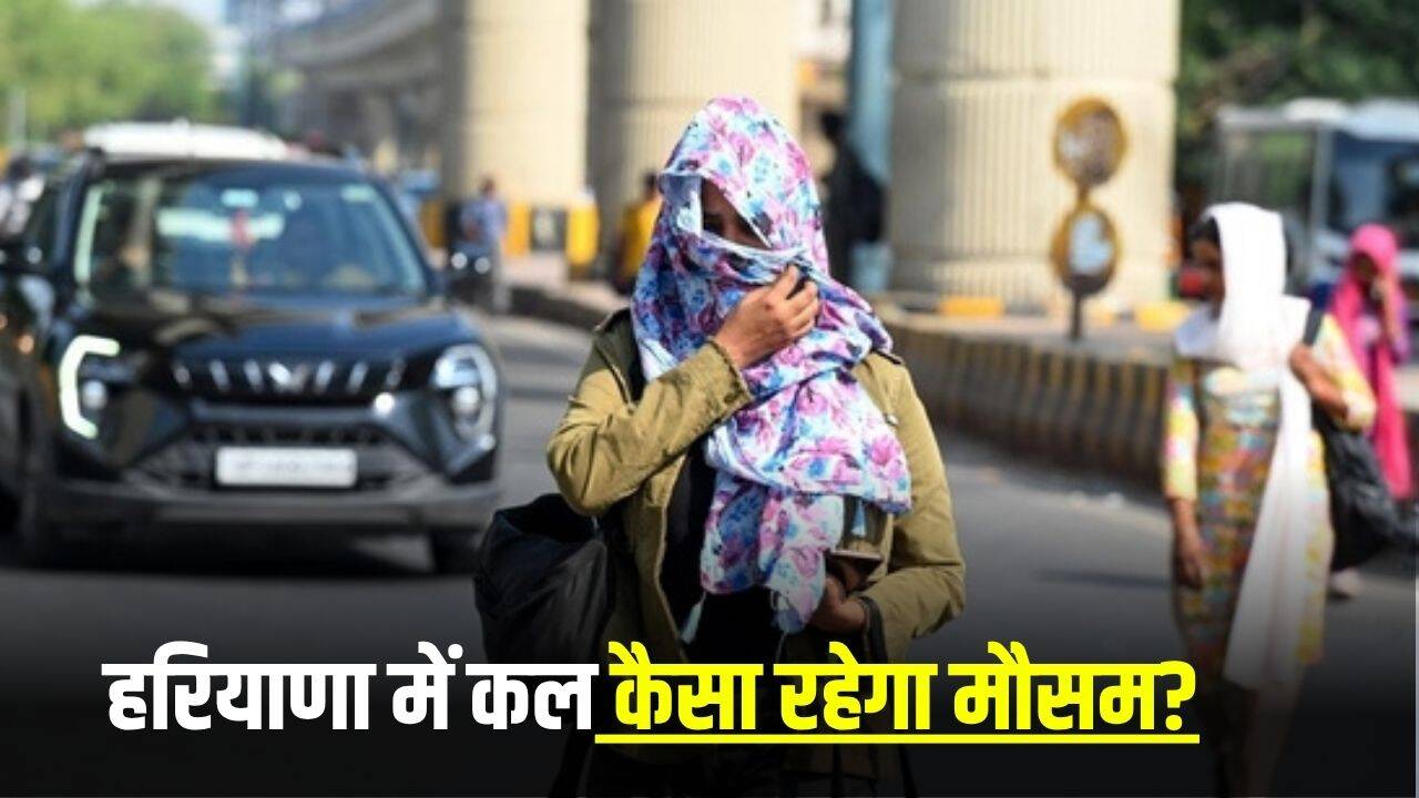 हरियाणा में मौसम का पूर्वानुमान: गर्मी और लू का असर