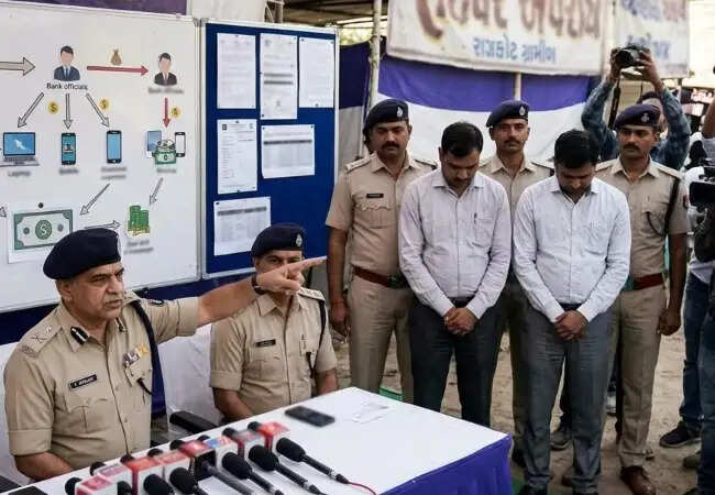 राजकोट में 2500 करोड़ रुपये का साइबर फ्रॉड, 20 गिरफ्तार