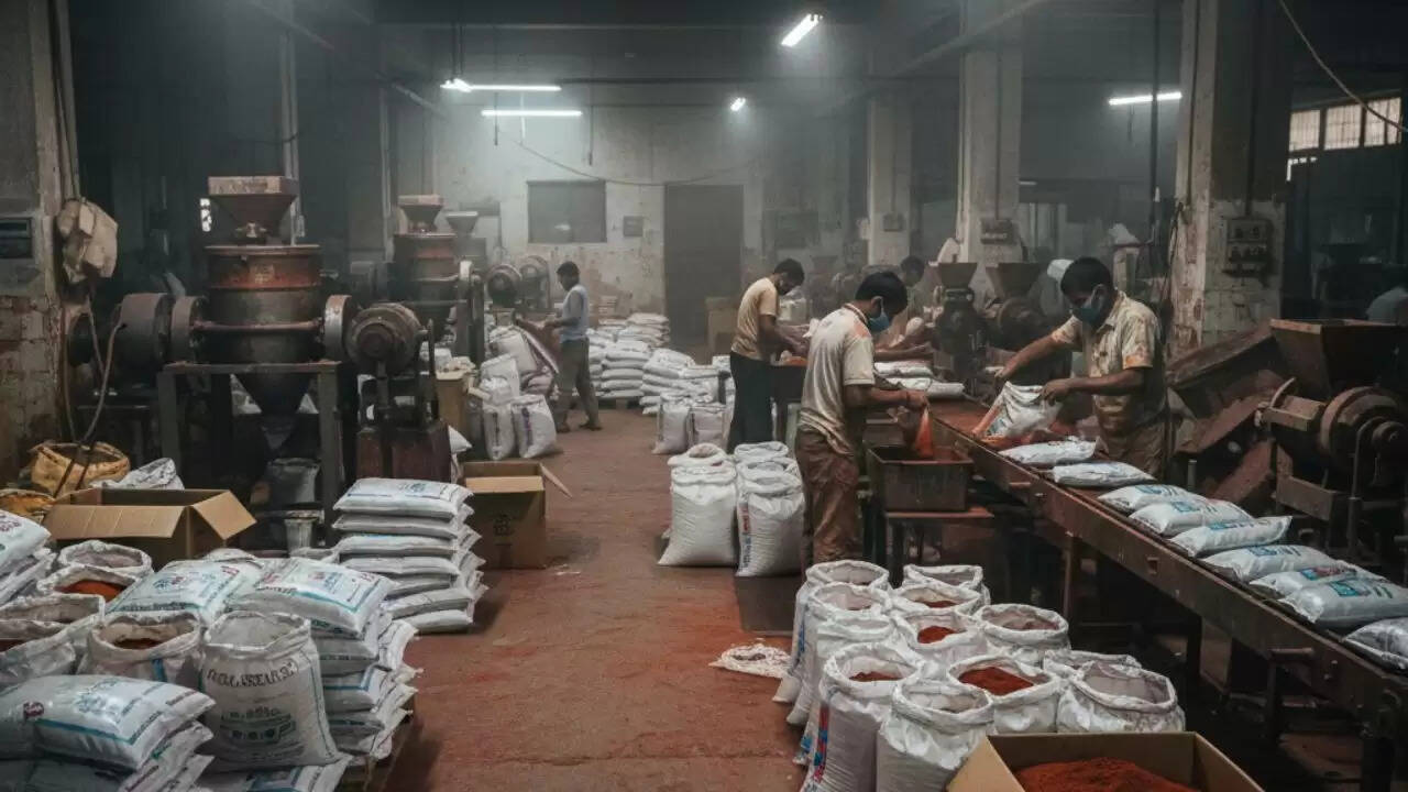 इंदौर में नकली पान मसाला फैक्ट्री का भंडाफोड़, तीन गिरफ्तार