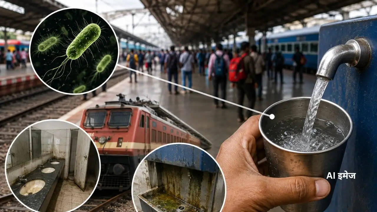 रेलवे स्टेशनों पर पानी की गुणवत्ता में खामियां: CAG रिपोर्ट में खुलासा