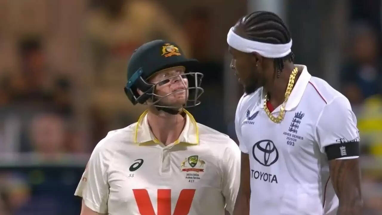 एशेज टेस्ट में स्मिथ और आर्चर के बीच तीखी नोक-झोंक