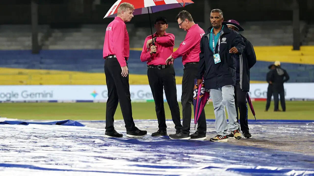 न्यूजीलैंड और पाकिस्तान का T20 वर्ल्ड कप मैच बारिश से प्रभावित