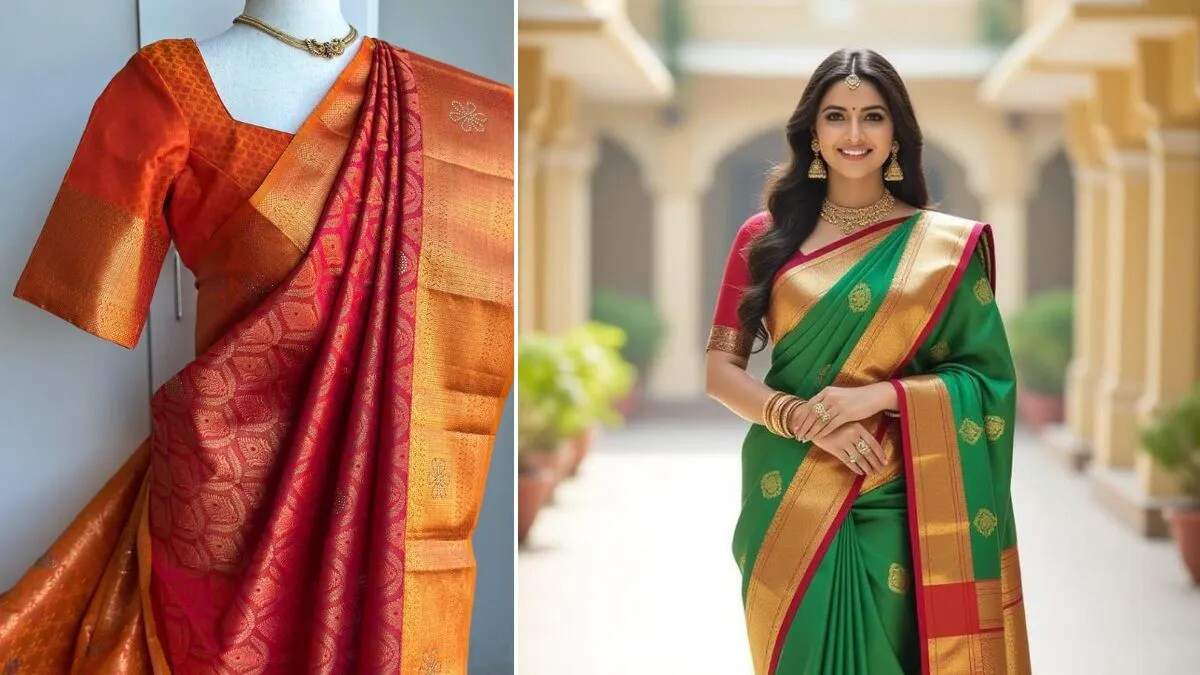 शादी के मौसम में कांजीवरम साड़ियों की धूम